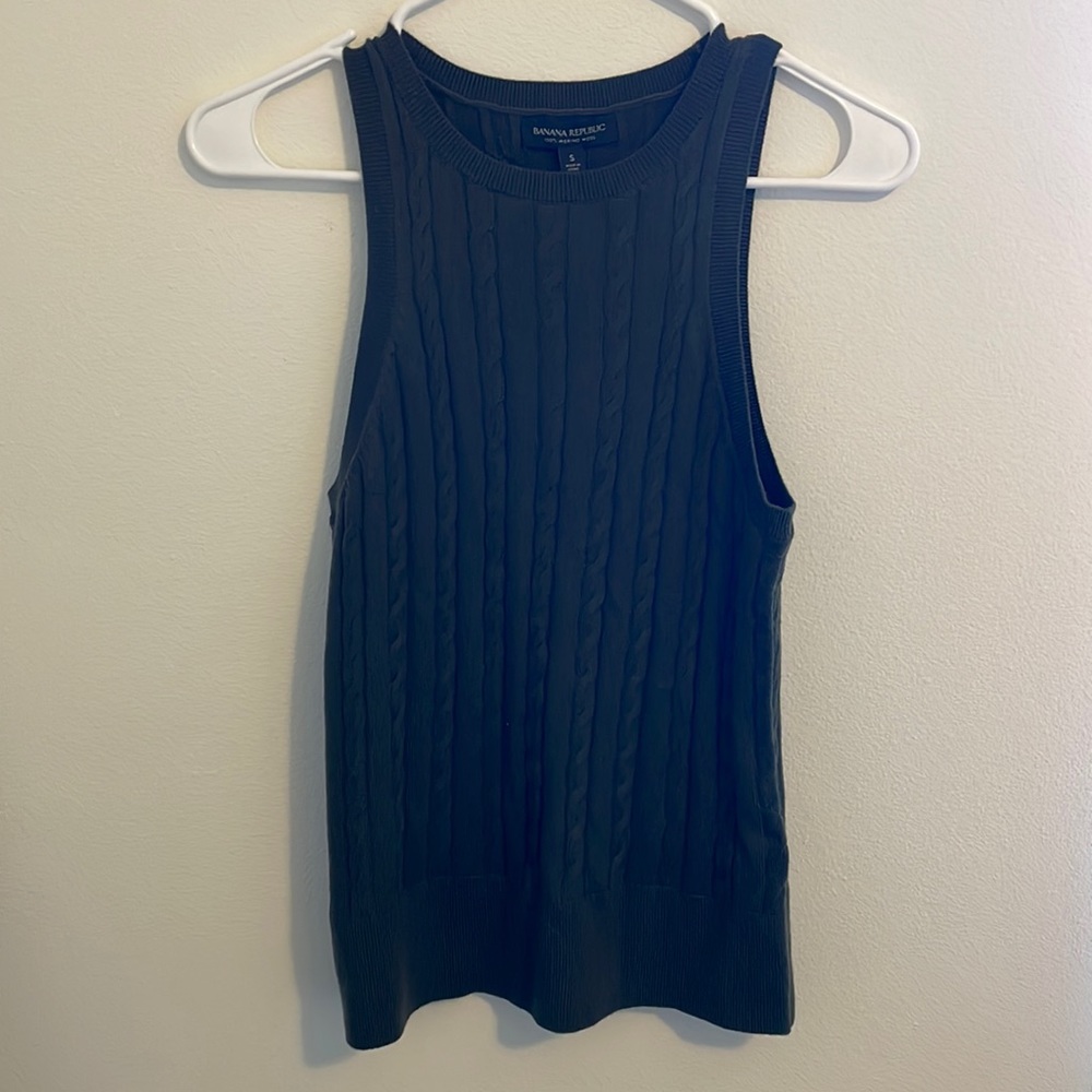Merino wool tank top